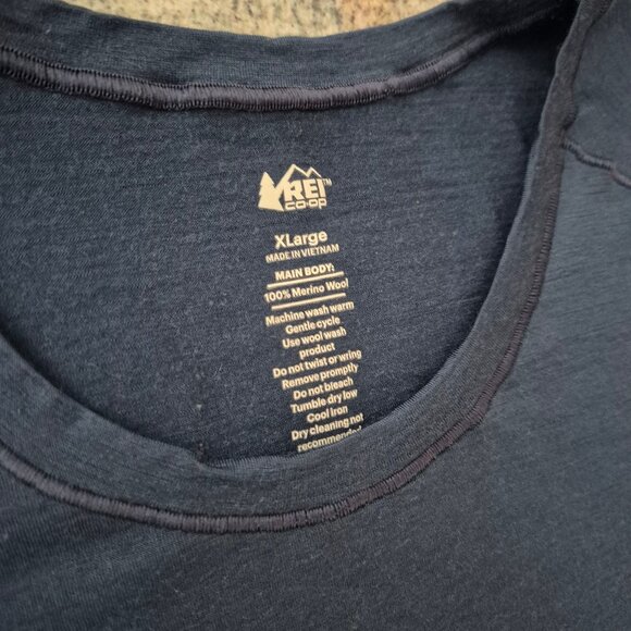 100% Merino Wool 185 Base Layer Top, XL - Picture 3 of 4